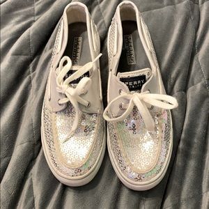 Sparkley Sperry Boat Shoes